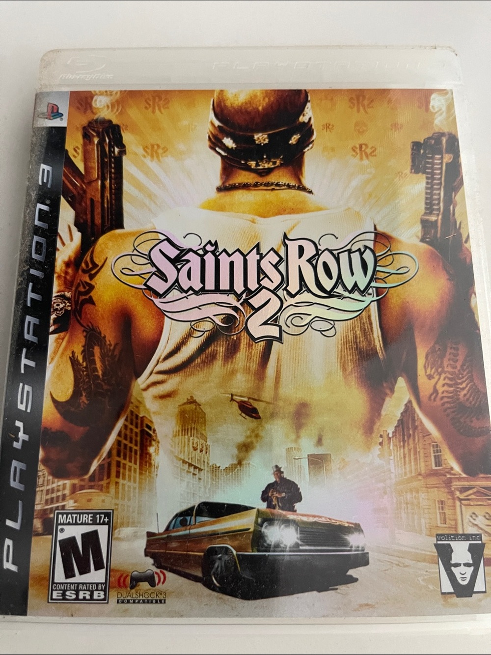 Sony Saints Row 2 Video Game – Yellow Gold Cover